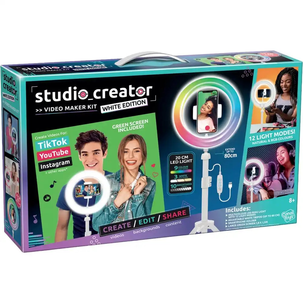 STUDIO CREATOR WHITE VIDEO MAKER KIT