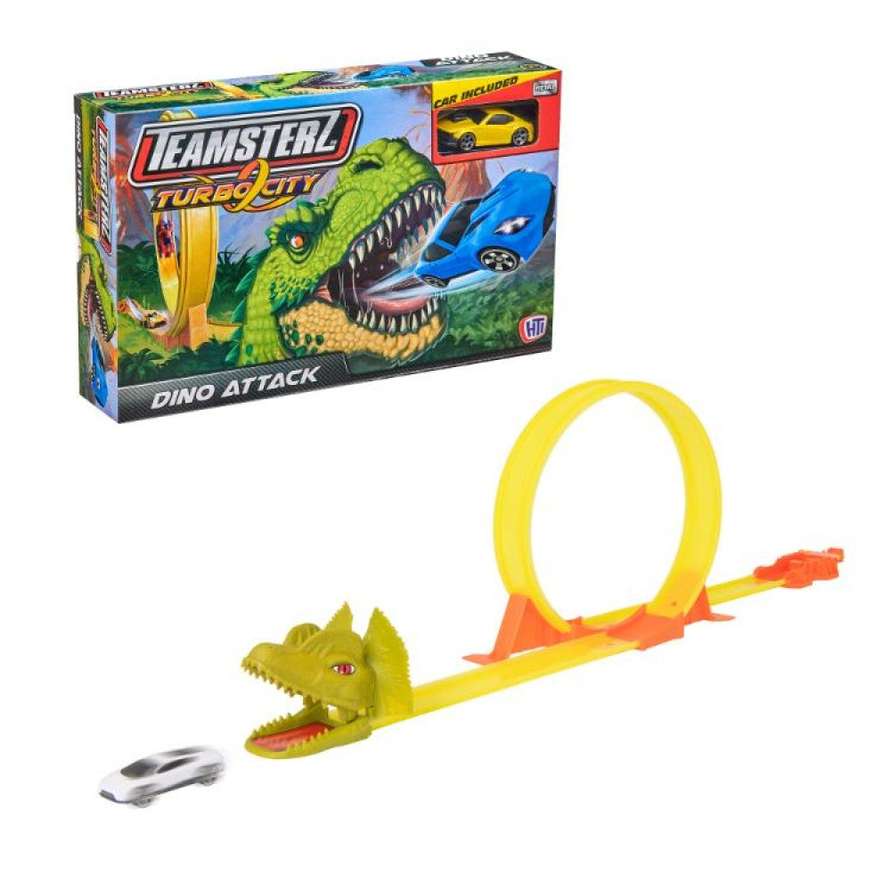 Teamsterz Turbo City Dino Attack (w/ 1 Car)