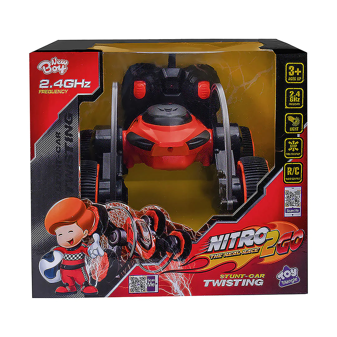 Nitro2Go RC Stunt Car Twisting