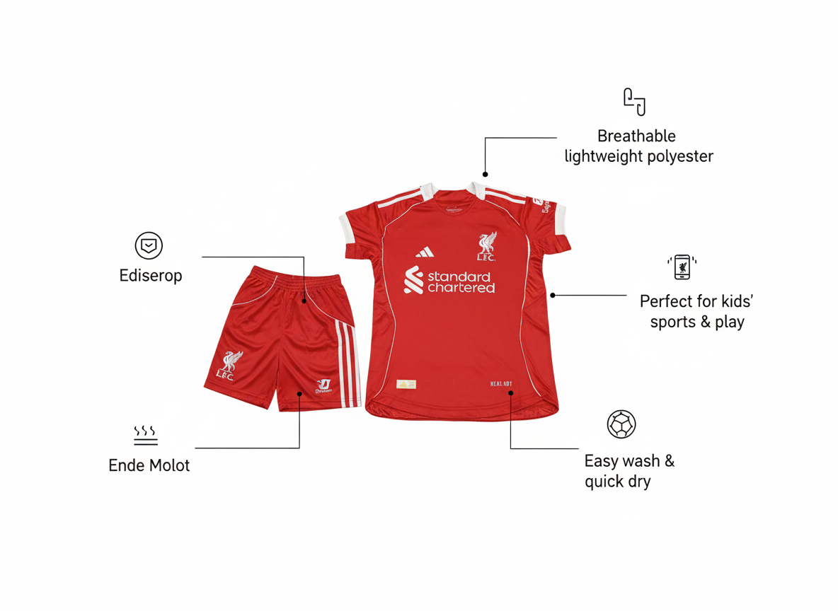 Liverpool Set (T-Shirt & Short)