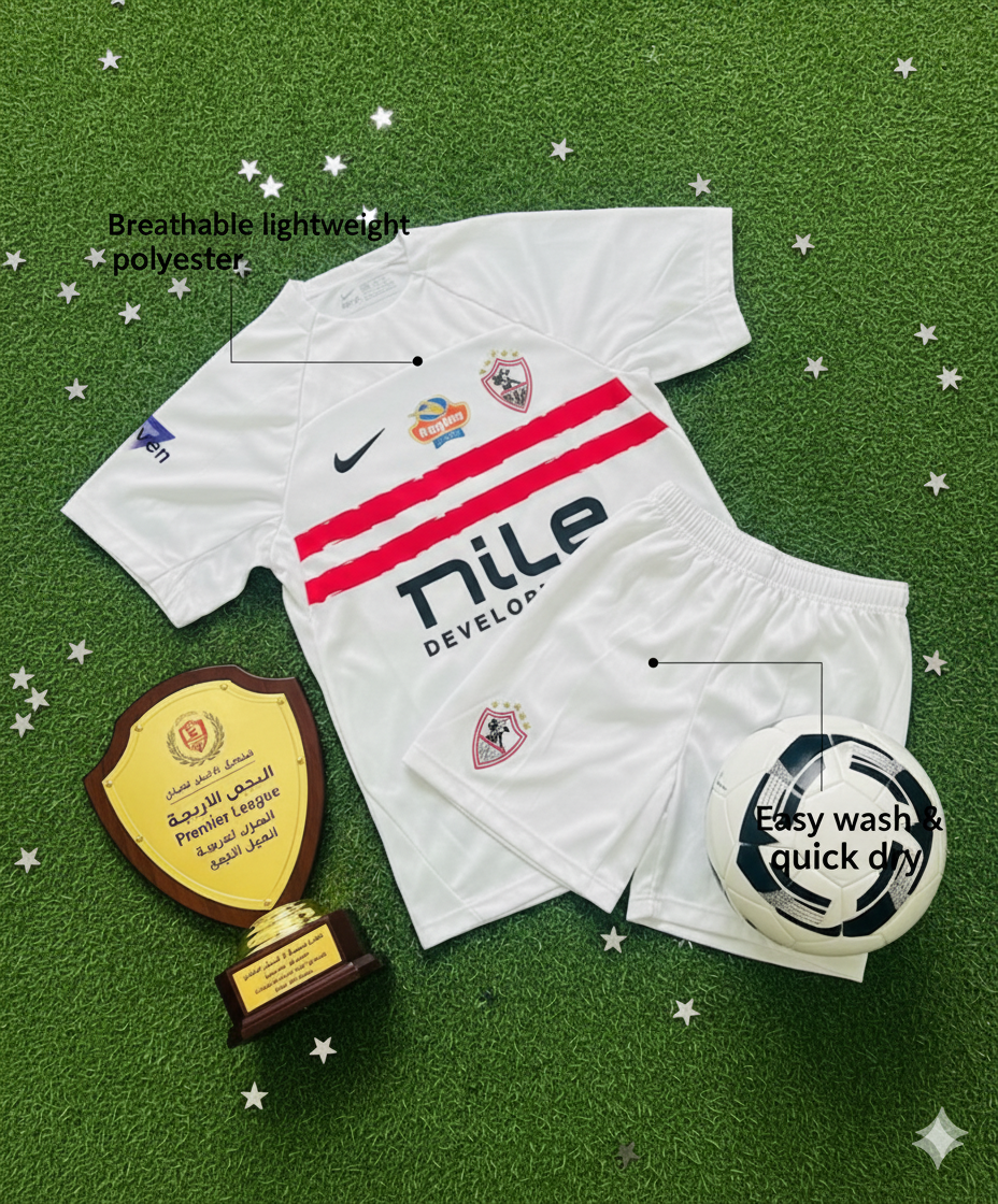 Zamalek Set (T-Shirt & Short)