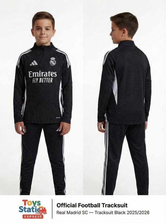 Real Madrid SC - Tracksuit Top Black - product image 1