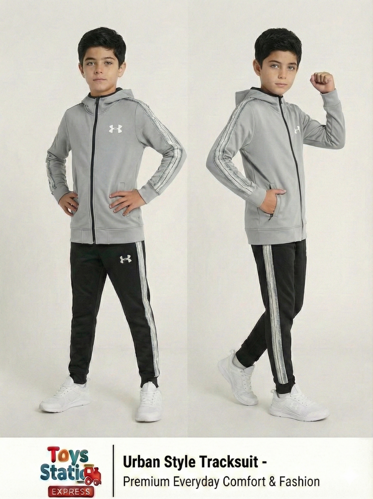 Under Armour Tracksuit Unisex (Gray)