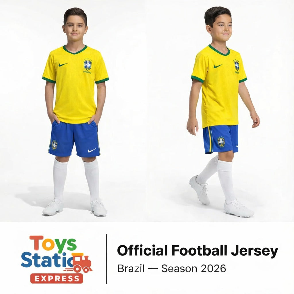 Brazil Set (T-Shirt & Short) FIFA World Cup 2026
