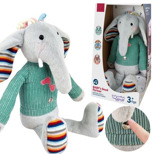 SENSING BEAT PLUSH ANIMAL, W,BOX