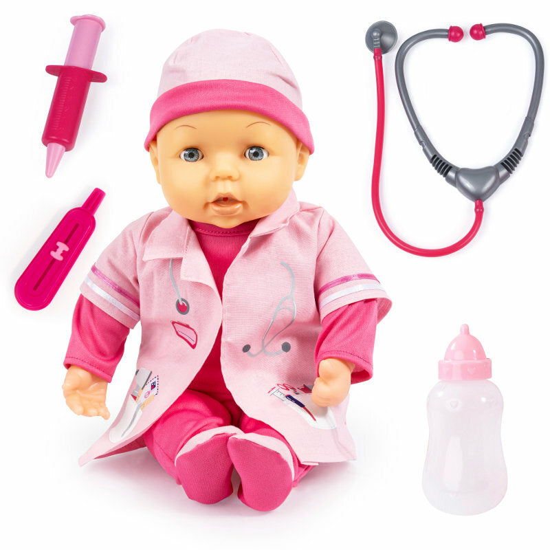 Doctor set doll 38cm
