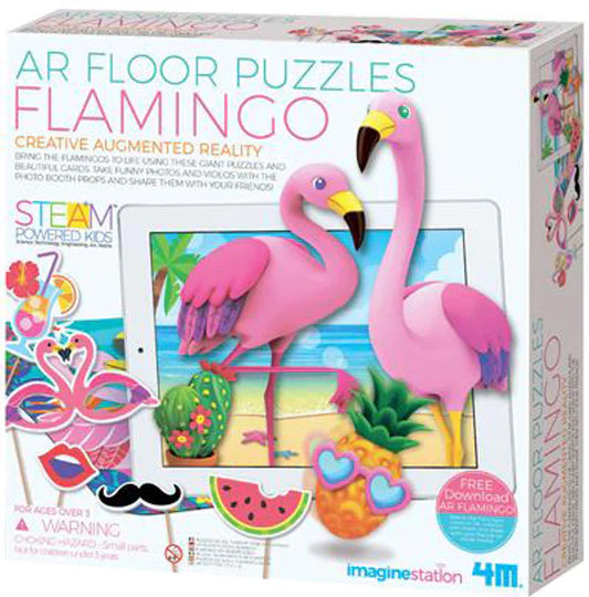 AR Floor Puzzles Flamingo