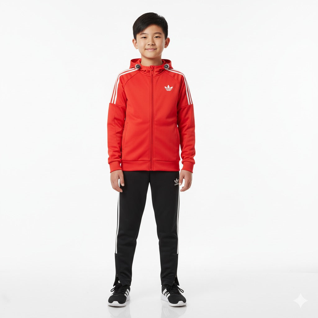 adidas Unisex Tracksuit (Red)