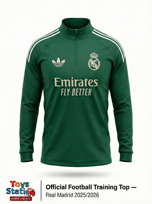 Real Madrid SC - Tracksuit Top Dark Green
