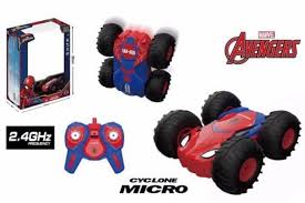 R/C SPIDER MAN DOUBLE-SIDED DUMP TRUCK(WITHOUT BETTERY)