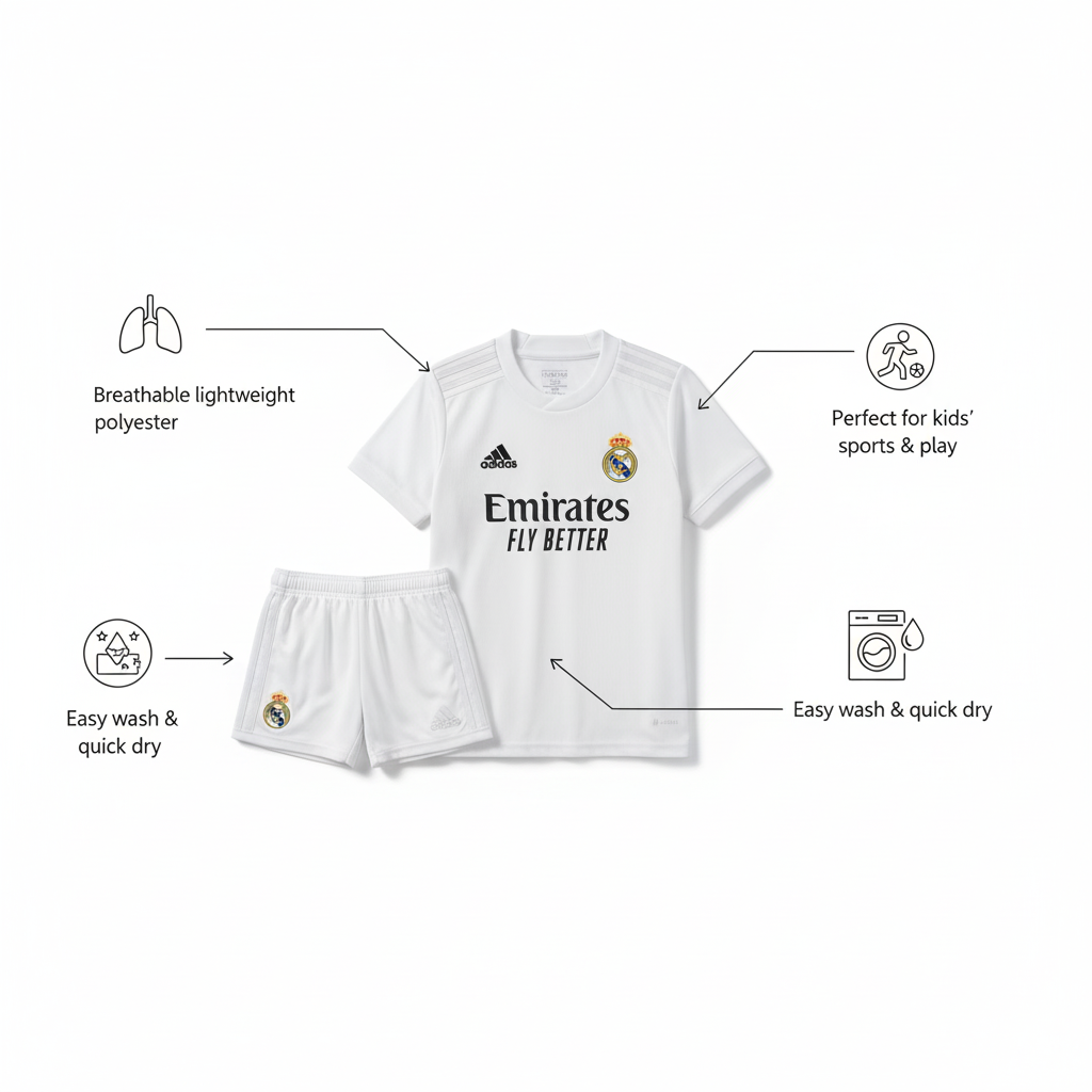 Real Madrid Set (T-Shirt & Short)