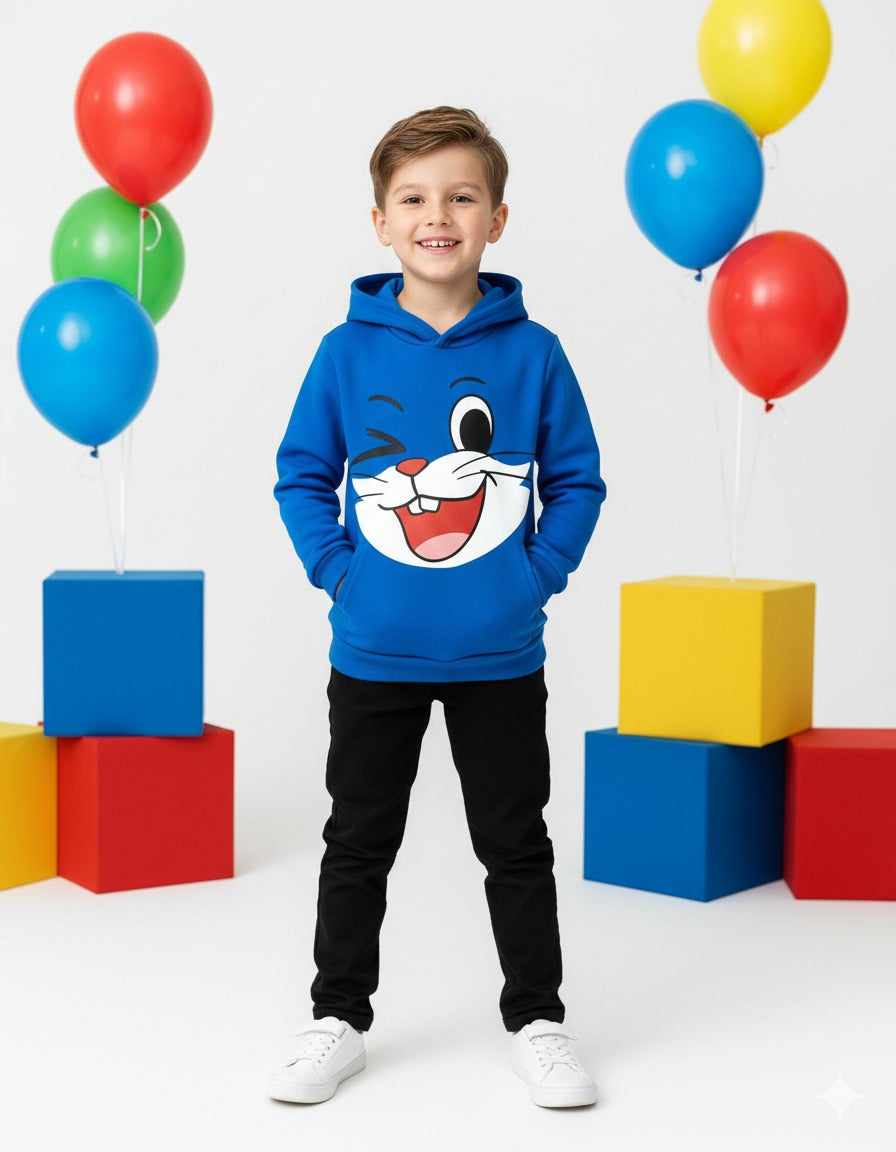 Bunny Hoodie & Sweatpants Set