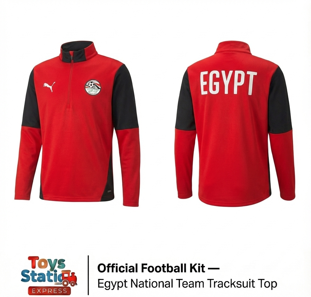 Egypt National Team- Tracksuit Top Only Red