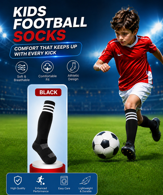Football Socks (Black)