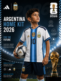 Argentina Set (T-Shirt & Short) FIFA World Cup 2026 - Messi #10 - product image 1
