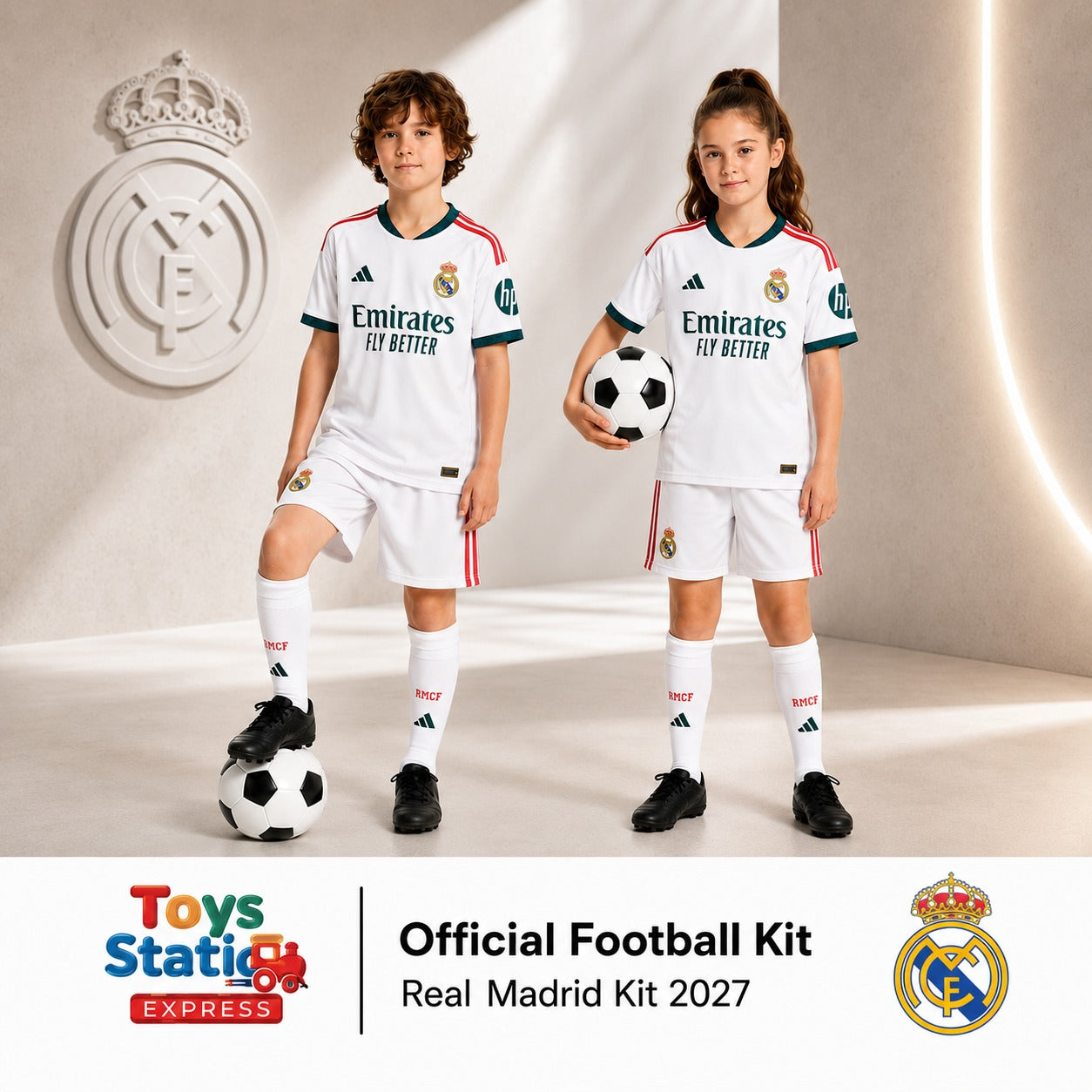 Real Madrid Set 2027 (T-Shirt & Short)
