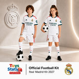 Real Madrid 2027 kids football T-shirt and shorts set