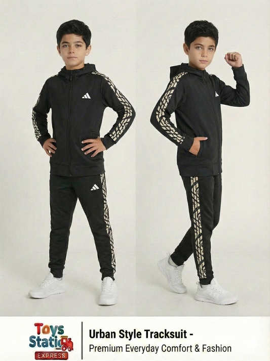 Adidas Tracksuit Unisex (Black)