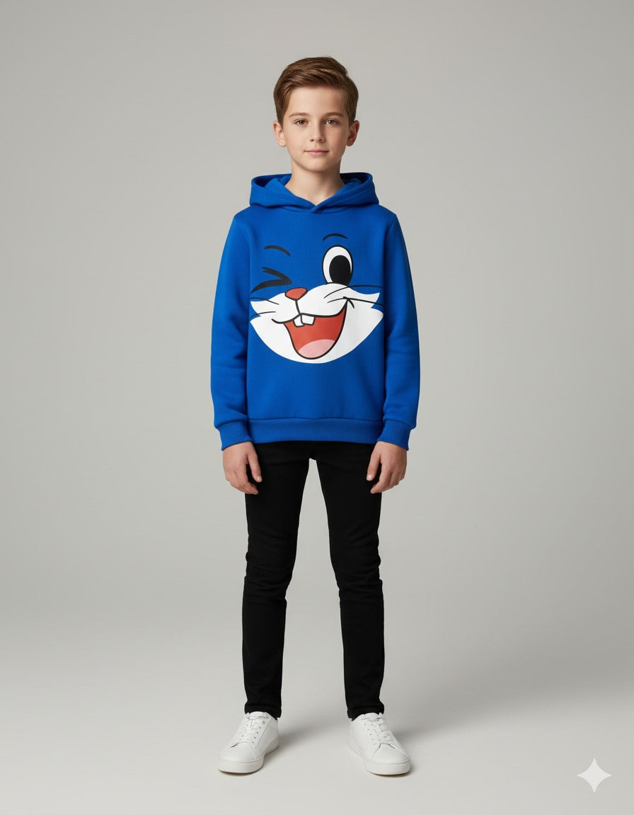 Bunny Hoodie & Sweatpants Set