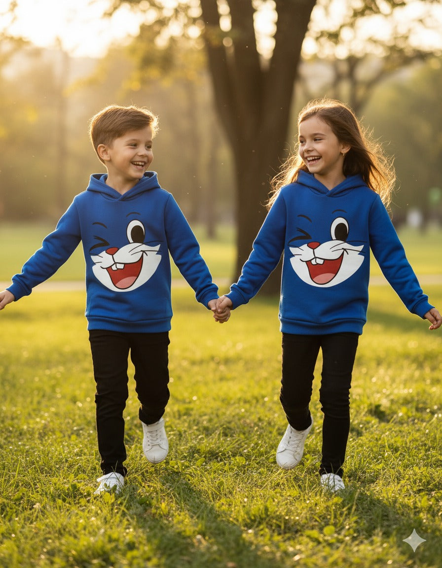 Bunny Hoodie & Sweatpants Set