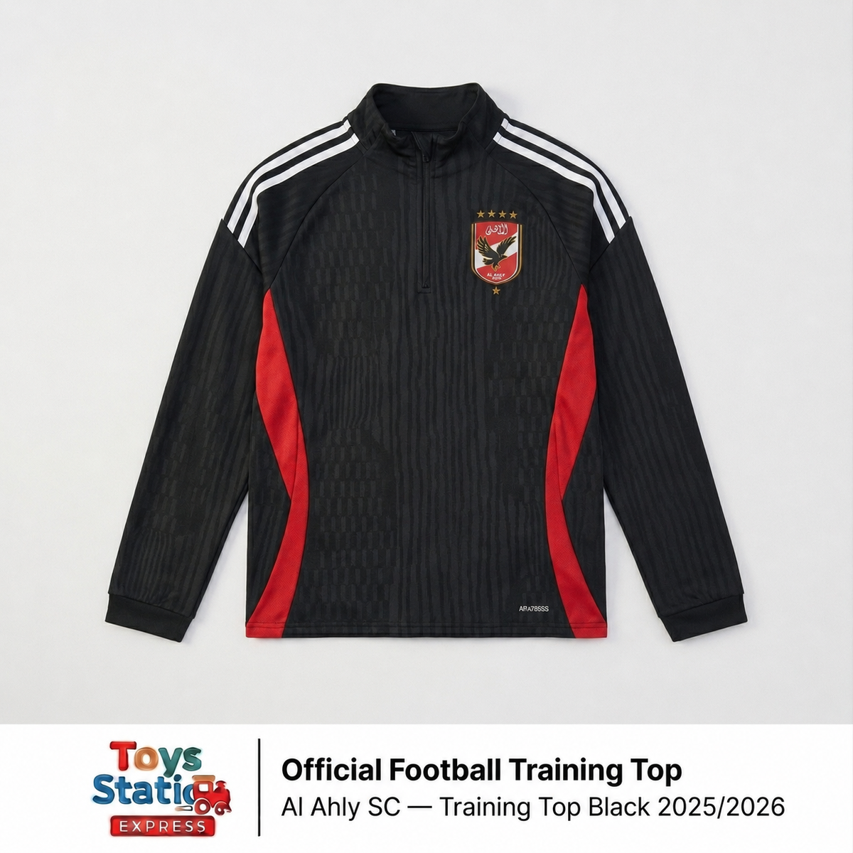 Al Ahly SC - Tracksuit Top Black